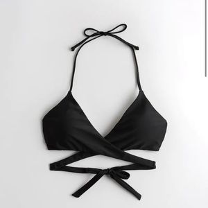 Hollister Wrap Triangle Bikini Top